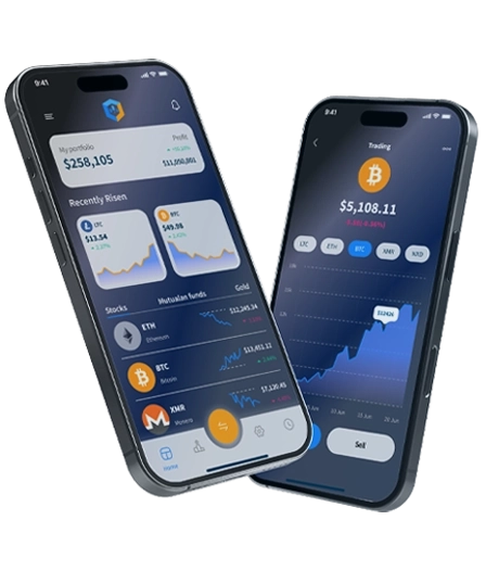 Dashboard per smartphone di Chain Kantrex Pro